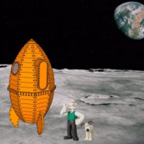 Build Wallace and Grommit’s Spaceship With SketchUp (and Pixlr)
